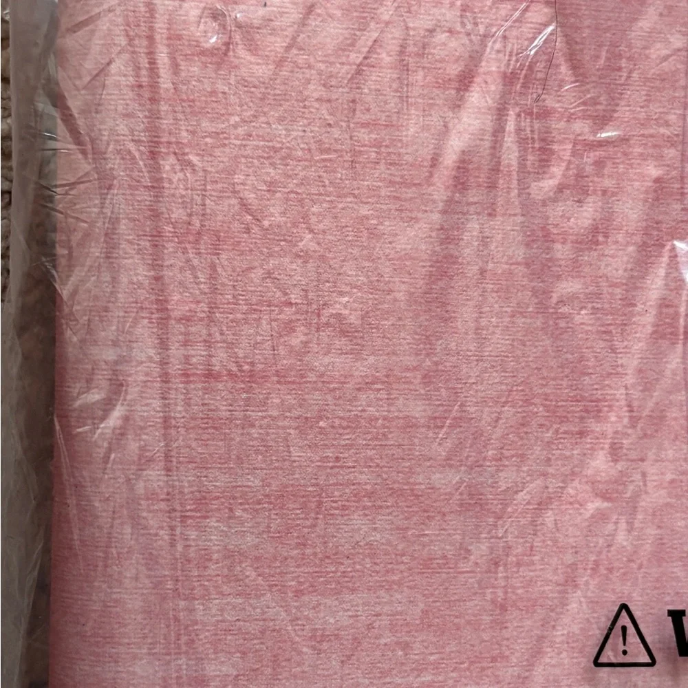 Mecko Blush Pink Bathroom Mat quick dry